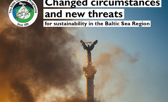 Konferencja Studencka BUP: "Zmienione okoliczności i nowe zagrożenia dla zrównoważonego rozwoju w regionie Morza Bałtyckiego" - plakat